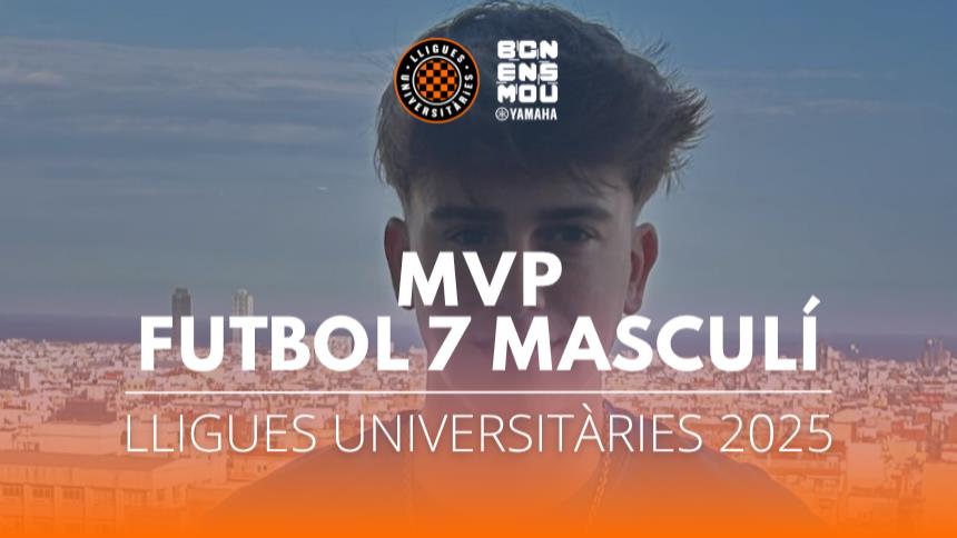 Dídac Blanxer, MVP de Futbol 7: “Orgull, samba i carisma”
